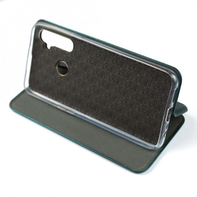 Чохол книжка U-Like Best для Realme 5 Темно зелений-4