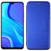 Чохол книжка U-Like Best для Xiaomi Redmi 9 Синій Чохол книжка U-Like Best для Xiaomi Redmi 9 Синій