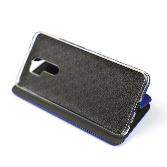 Чехол книжка U-Like Best для Xiaomi Redmi 9 Синий-3