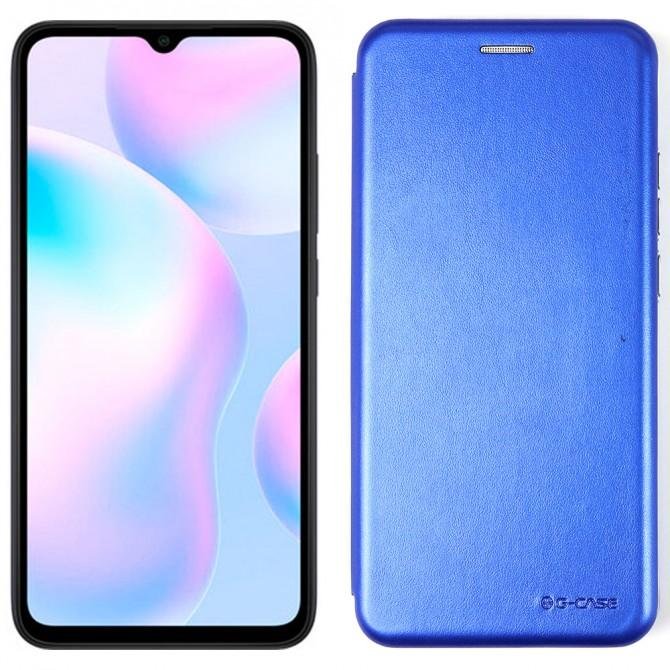Чохол книжка U-Like Best для Xiaomi Redmi 9a Синій