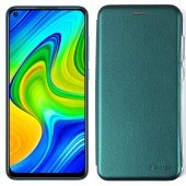 Чохол-книжка U-Like Best для Xiaomi Redmi Note 9/Redmi 10X Green Чохол-книжка U-Like Best для Xiaomi Redmi Note 9/Redmi 10X Green