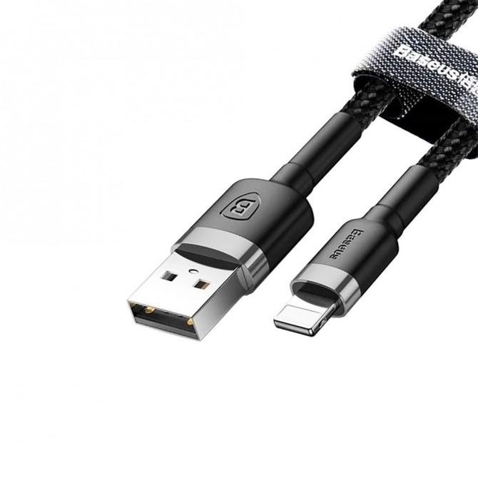 Кабель Baseus Cafule MicroUSB (CAMKLF-BG1) Чёрный 1m-2
