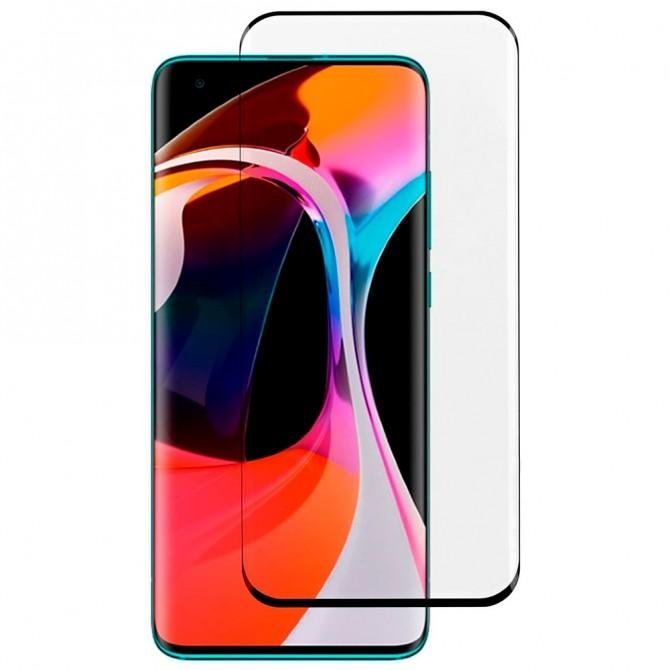 Защитное стекло для XIAOMI Mi 10/Mi 10 Pro/Mi 10 Ultra Full Glue (0.25 мм, 2.5D, чёрное) ЛЮКС-1