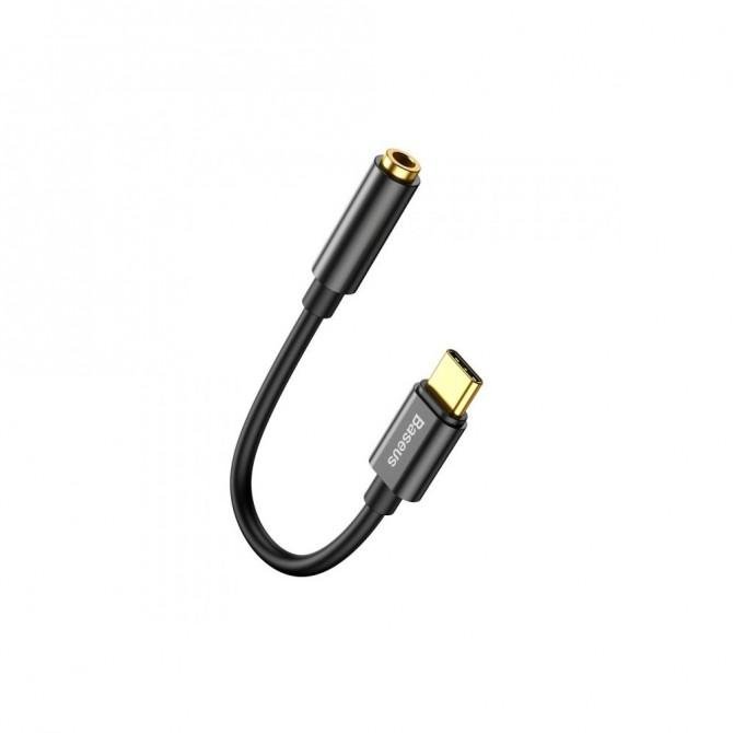 Переходник Baseus L54 Type-C Male to 3.5mm Female (CATL54-01) Чёрный-2