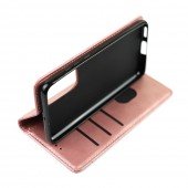 Чехол-книжка Lines Leather для Huawei P40 Pink Чехол-книжка Lines Leather для Huawei P40 Pink
