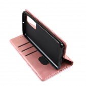 Чехол-книжка Lines Leather для Huawei P40 Pink Чехол-книжка Lines Leather для Huawei P40 Pink