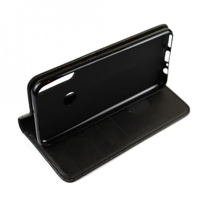 Чохол-книжка Lines Leather для Huawei Y6P Black-3