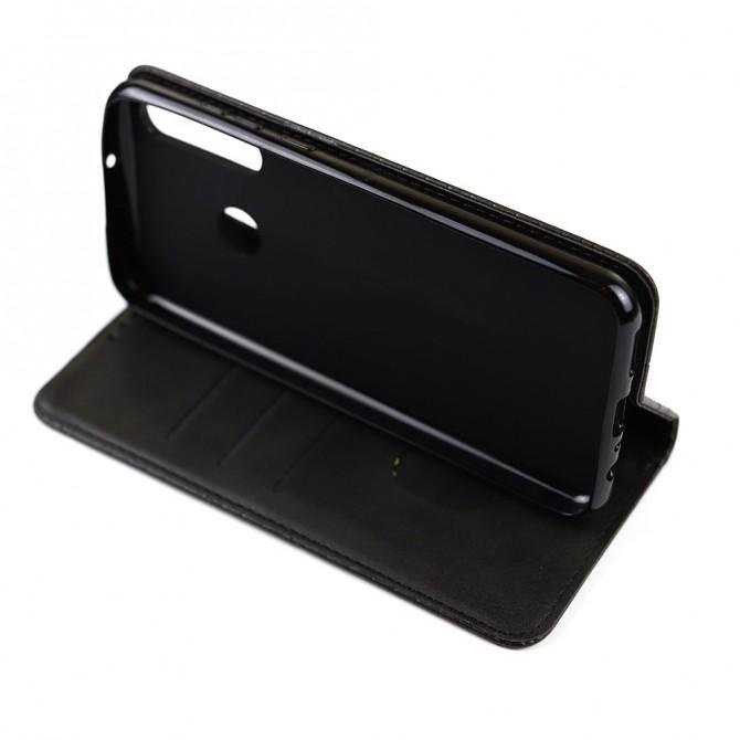 Чохол-книжка Lines Leather для Huawei Y6P Black-4