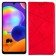 Чохол-книжка Lines Leather for Samsung A015/M015 Galaxy A01/M01 Hot Pink