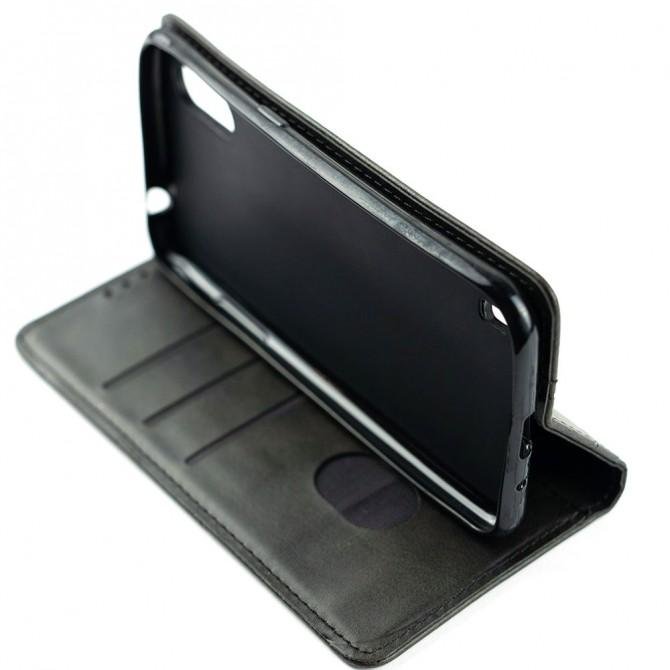 Чохол-книжка Lines Leather для Samsung A015/M015 Galaxy A01/M01 Чорний-5