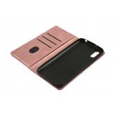 Чохол-книжка Lines Leather for Samsung A013 Galaxy A01 Core Pink