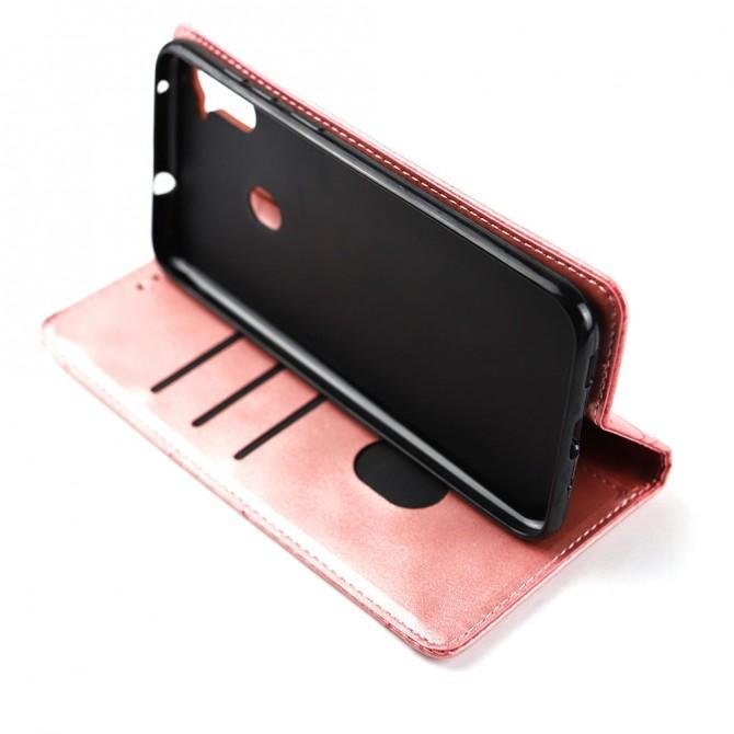 Чохол-книжка Lines Leather для Samsung A115/M115 Galaxy A11/M11 Рожевий-5