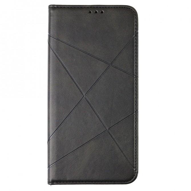 Чохол-книжка Lines Leather для Samsung A115/M115 Galaxy A11/M11 Black-1