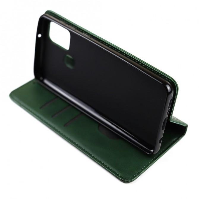 Чехол-книжка Lines Leather для Samsung A217 Galaxy A21s Green-4