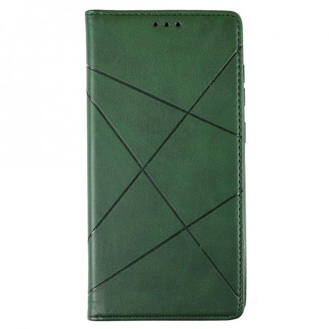 Чохол-книжка Lines Leather для Samsung A315 Galaxy A31 Green-1