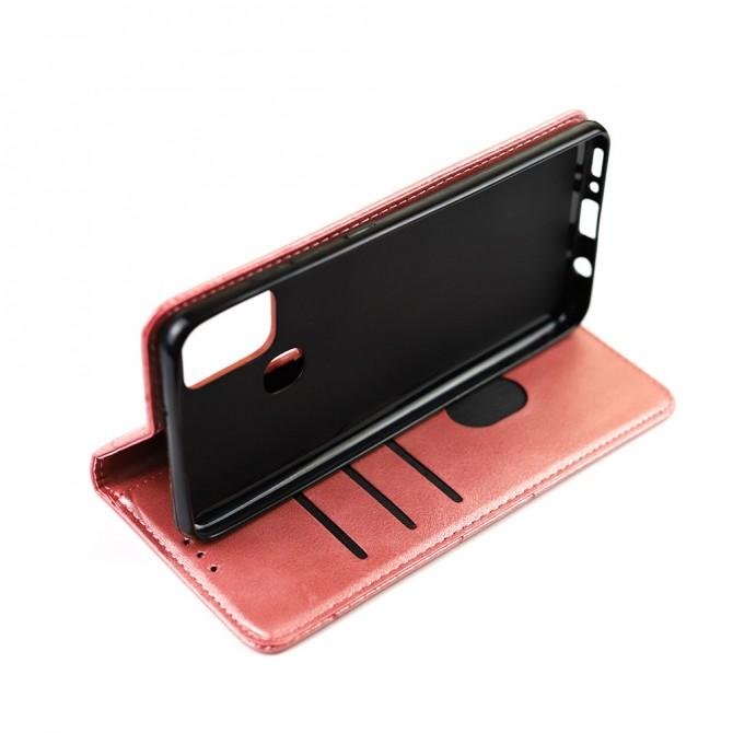 Чехол-книжка Lines Leather для Samsung M315 Galaxy M31 Pink-3