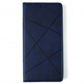 Чохол-книжка Lines Leather for Samsung N980 Galaxy Note 20 Blue Чохол-книжка Lines Leather for Samsung N980 Galaxy Note 20 Blue