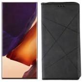 Чохол-книжка Lines Leather для Samsung N986 Galaxy Note 20 Ultra Black