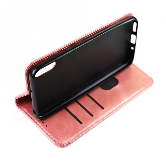 Чохол-книжка Lines Leather для Xiaomi Redmi 9A Pink-3