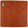 Чехол-книжка Lines Leather для Xiaomi Redmi 9A Brown