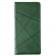 Чехол-книжка Lines Leather для Xiaomi Redmi 9A Green