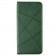 Чехол-книжка Lines Leather для Xiaomi Redmi 9C Green