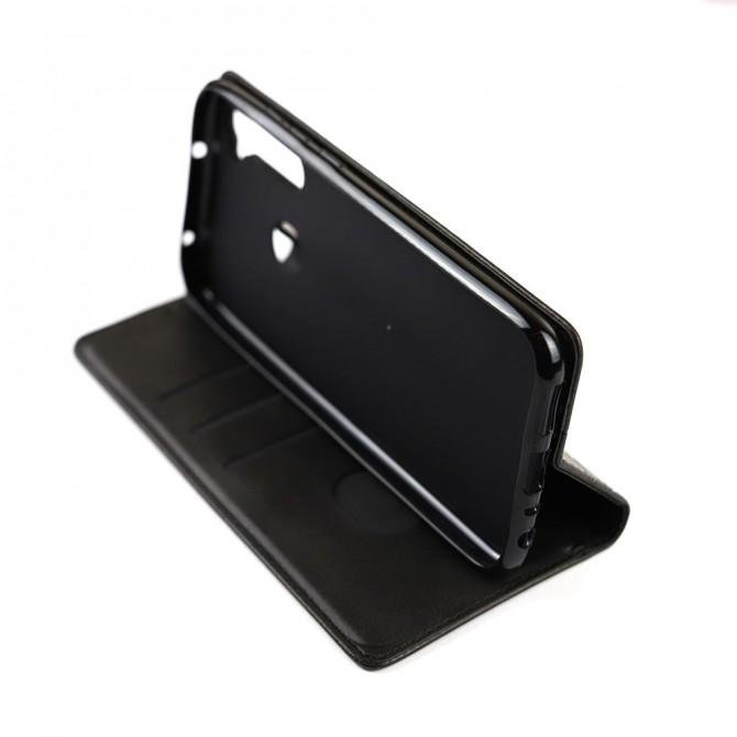 Чохол-книжка Lines Leather для Xiaomi Redmi Note 8T Black-4