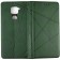 Чохол-книжка Lines Leather для Xiaomi Redmi Note 9/Redmi 10X Green