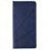 Чехол-книжка Lines Leather для Xiaomi Redmi Note 9s/Note 9 Pro Blue