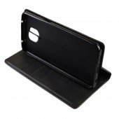Чохол-книжка Lines Leather для Xiaomi Redmi Note 9s/Note 9 Pro Black Чохол-книжка Lines Leather для Xiaomi Redmi Note 9s/Note 9 Pro Black