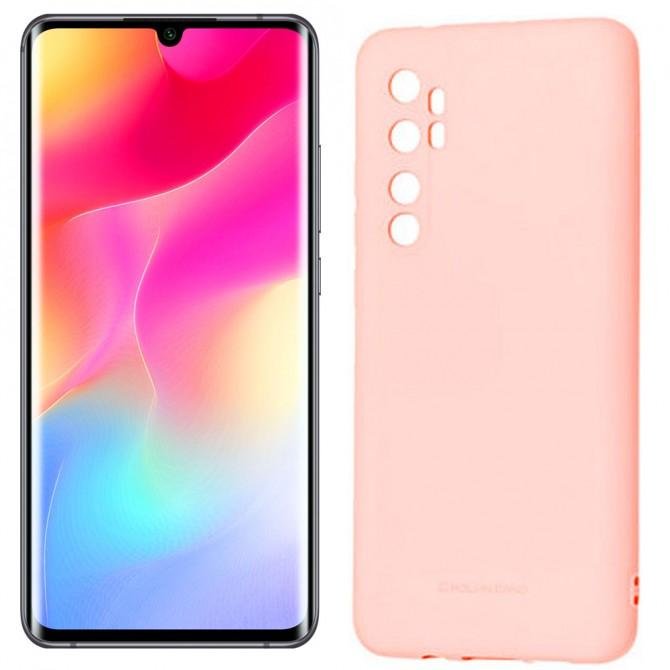 Чехол Molan Cano Smooth для Xiaomi Mi Note 10 Lite Pink