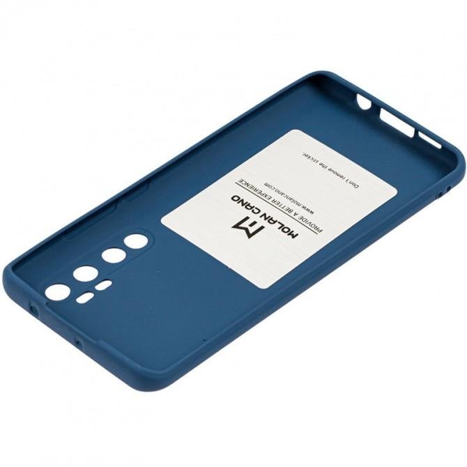 Накладка Molan Cano Smooth для Xiaomi Mi Note 10 Lite Blue-2