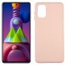 Чохол силіконовий для Samsung M515 Galaxy M51 Рожевий FULL