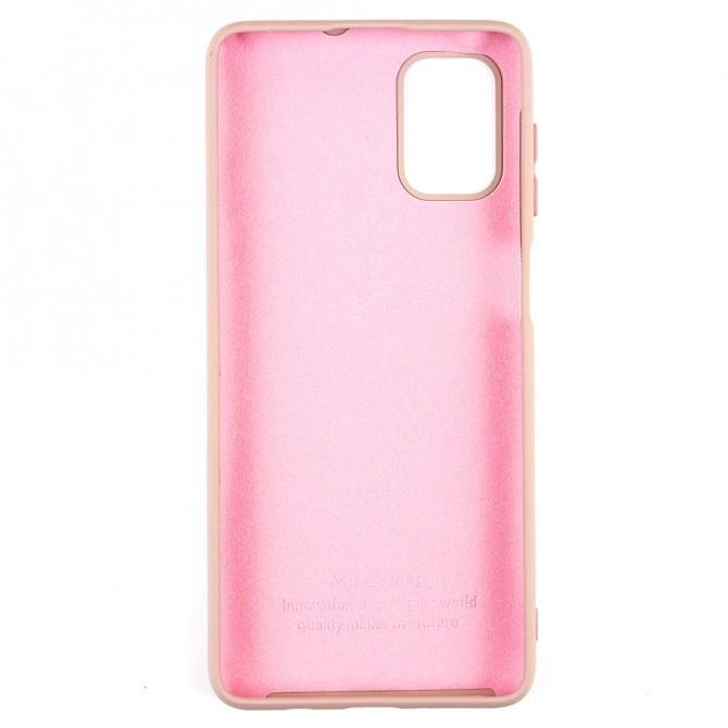 Чохол силіконовий для Samsung M515 Galaxy M51 Рожевий FULL-2