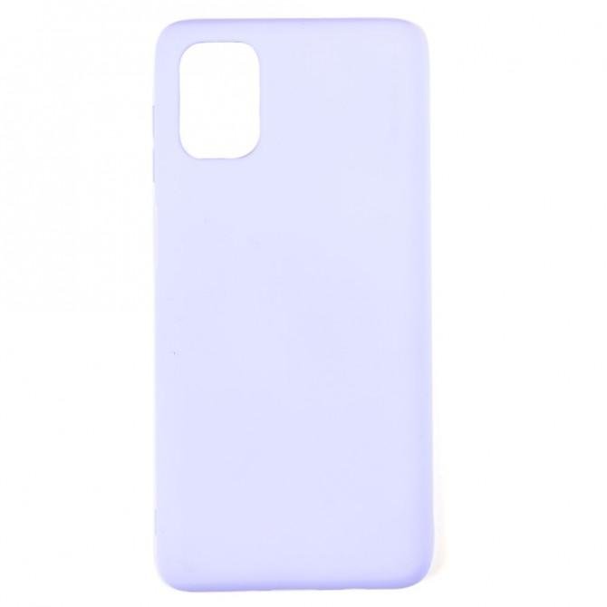 Чехол силиконовый для Samsung M515 Galaxy M51 Сиреневый FULL-1