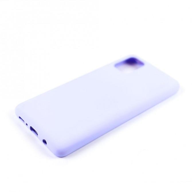 Чехол силиконовый для Samsung M515 Galaxy M51 Сиреневый FULL-4