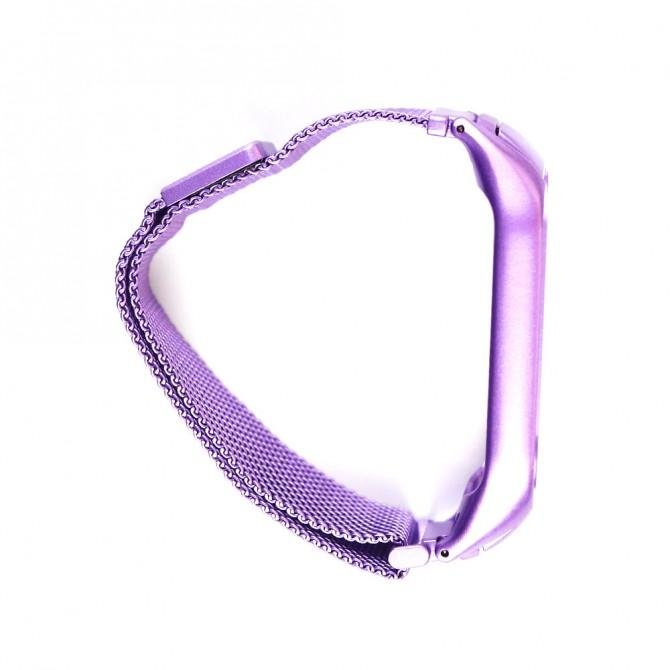 Ремінець для Xiaomi Band 3/4 milanese design Lavander-2