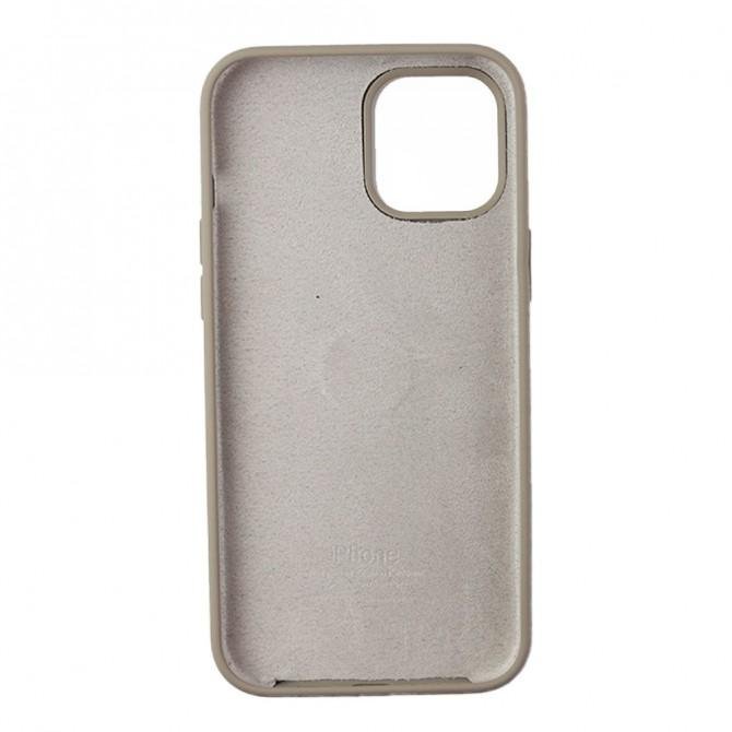 Чехол силиконовый для iPhone 12 mini Серый FULL-2