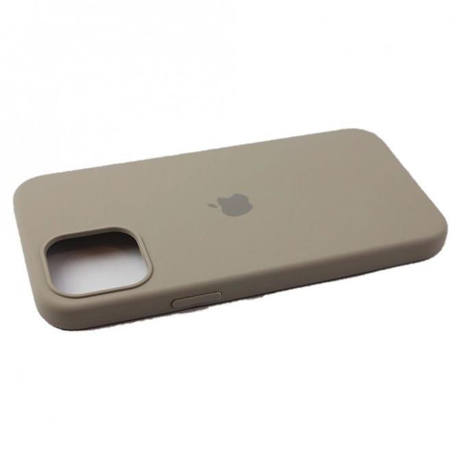 Чехол силиконовый для iPhone 12 mini Серый FULL-4