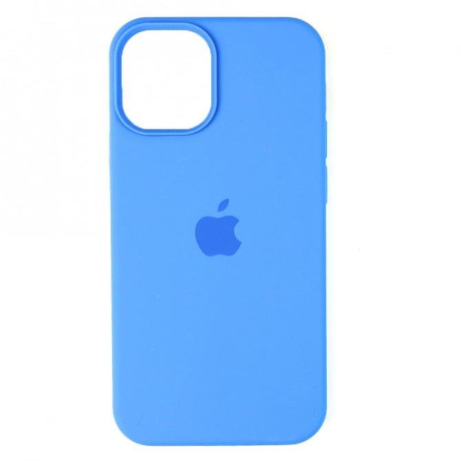 Чехол силиконовый для iPhone 12 Pro Max Морський Синий FULL-1