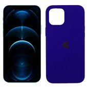 Чехол силиконовый для iPhone 12 Pro Max Темно Фиолетовый FULL Чехол силиконовый для iPhone 12 Pro Max Темно Фиолетовый FULL