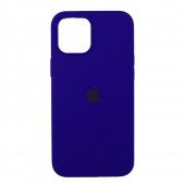 Чехол силиконовый для iPhone 12 Pro Max Темно Фиолетовый FULL Чехол силиконовый для iPhone 12 Pro Max Темно Фиолетовый FULL