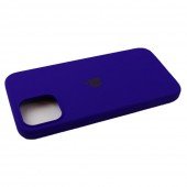 Чехол силиконовый для iPhone 12 Pro Max Темно Фиолетовый FULL Чехол силиконовый для iPhone 12 Pro Max Темно Фиолетовый FULL