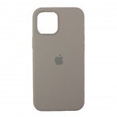 Чехол силиконовый для iPhone 12 Pro Max Серый FULL Чехол силиконовый для iPhone 12 Pro Max Серый FULL