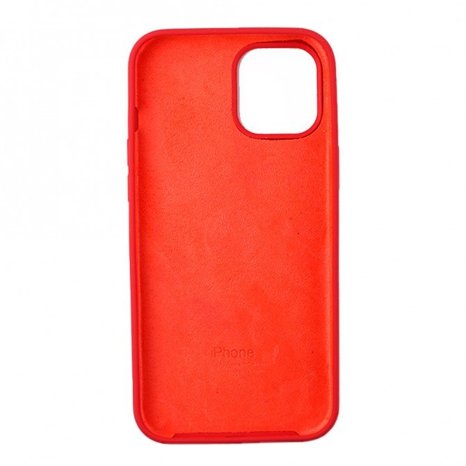 Чохол силіконовий для iPhone 12 Pro Max Кораловий FULL-3