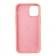Чохол силіконовий для iPhone 12 /12 Pro Світло Персиковий FULL