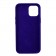 Чехол силиконовый для iPhone 12 /12 Pro Темно Фиолетовый FULL