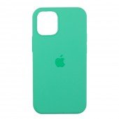 Чехол силиконовый для iPhone 12 /12 Pro Мятный FULL Чехол силиконовый для iPhone 12 /12 Pro Мятный FULL