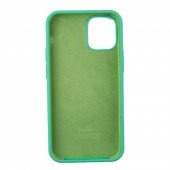 Чехол силиконовый для iPhone 12 /12 Pro Мятный FULL Чехол силиконовый для iPhone 12 /12 Pro Мятный FULL
