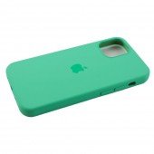 Чехол силиконовый для iPhone 12 /12 Pro Мятный FULL Чехол силиконовый для iPhone 12 /12 Pro Мятный FULL